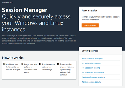 New – AWS Systems Manager Session Manager for Shell Access to EC2 Instances