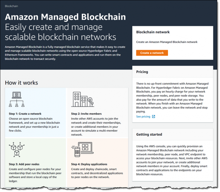 New – Amazon Managed Blockchain – Create & Manage Scalable Blockchain Networks
